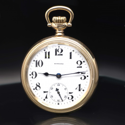 Triple Signed Howard Series 11 Railroad Pocket Watch C. 1913 | 21J, 16S